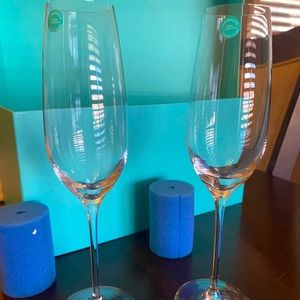 Tiffany champagne flutes